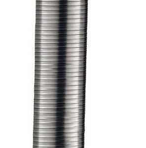 Flexible de poêle à bois Inox ø180 x 7 m Poujoulat