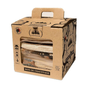 Bois de chauffage pour cheminée Carton de 20l poêle four à pizza cuisinières Barbecue brasero